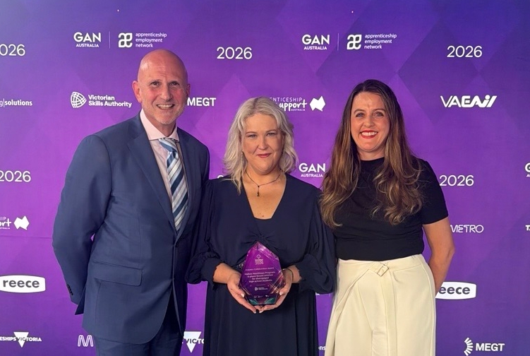 From partnership to pathway: Kangan Institute takes out major Victorian Training Awards win